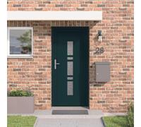 vidaXL Porta d'ingresso - Design rettangolare elegante per interni ed esterni, resistente al calore. Perfetta per il tuo soggiorno o foyer.