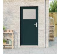 vidaXL Porta d'ingresso laterale antracite, 88 x 198 cm, PVC, elegante porta d'ingresso, moderno PVC, protezione durevole, divisorio per soggiorno, design elegante