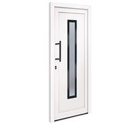 vidaXL Porta Ingresso Bianca 88x200 cm in PVC