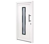 vidaXL Porta Ingresso Bianca 98x200 cm in PVC