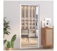 VIDAXL - Porta Interna 93x201,5 Cm Bianca In Vetro Esg E Alluminio