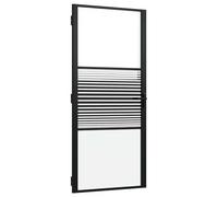 vidaXL Porta Interna in Vetro Temperato - Divisore Moderno per Casa, Pannello Contemporaneo