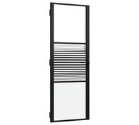 vidaXL Porta Interna in Vetro Temperato - Pannello Moderno per Dividere gli Spazi nella Casa Contemporanea
