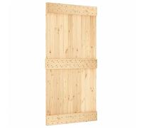 vidaXL Porta NARVIK 100x210 cm in Legno Massello di Pino