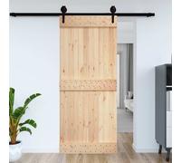 vidaXL Porta NARVIK 70x210 cm in Legno Massello di Pino