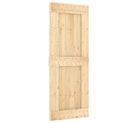 vidaXL Porta NARVIK 80x210 cm in Legno Massello di Pino