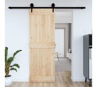 vidaXL Porta NARVIK 80x210 cm in Legno Massello di Pino