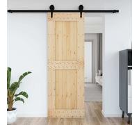 vidaXL Porta NARVIK 80x210 cm in Legno Massello di Pino