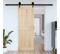 vidaXL Porta NARVIK 80x210 cm in Legno Massello di Pino