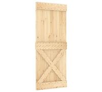 VIDAXL - Porta NARVIK 85x210 cm in Legno Massello di Pino