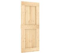vidaXL Porta NARVIK 85x210 cm in Legno Massello di Pino