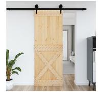 VIDAXL - Porta NARVIK 85x210 cm in Legno Massello di Pino