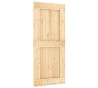 vidaXL Porta NARVIK 90x210 cm in Legno Massello di Pino