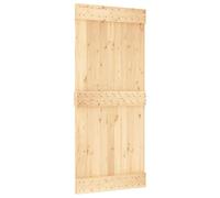 vidaXL Porta NARVIK 90x210 cm in Legno Massello di Pino