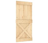 vidaXL Porta NARVIK 95x210 cm in Legno Massello di Pino
