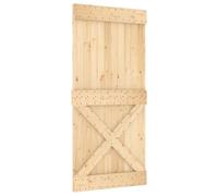 vidaXL Porta NARVIK 95x210 cm in Legno Massello di Pino