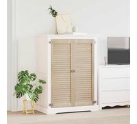 vidaXL Porta per Armadio 2 pcs Naturale 140.5 x 2.1 x 49.5 cm