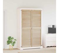 vidaXL Porta per Armadio 2 pcs Naturale 140.5 x 2.1 x 49.5 cm