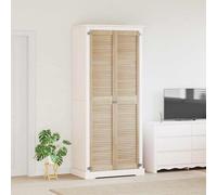 vidaXL Porta per Armadio con porta 2 pz Naturale 201 x 39,5 cm