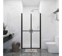 vidaXL Porta per Doccia in ESG Satinato (78-81)x190 cm