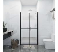 vidaXL Porta per Doccia in ESG Semi Satinato (78-81)x190 cm