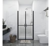 vidaXL Porta per Doccia in ESG Trasparente (68-71)x190 cm