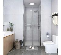 vidaXL Porta per Doccia in ESG Trasparente 76x190 cm