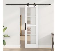 vidaXL Porta scorrevole Bianco 61 x 198,5 cm