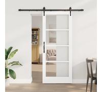 vidaXL Porta scorrevole Bianco 83 x 202 cm