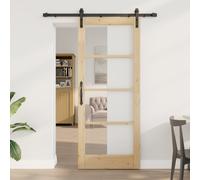vidaXL porta scorrevole con set di hardware 'ORKDAL'83x202 cm