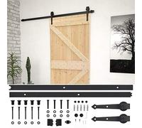 VIDAXL - Porta Scorrevole con Set Hardware 90x210 cm in Legno di Pino