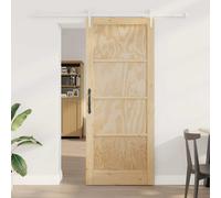 vidaXL Porta scorrevole ORKDAL Marrone 86 x 211 cm