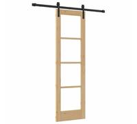 vidaXL Porta scorrevole ORKDAL Naturale 61 x 198,5 cm