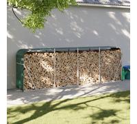 vidaXL Portaceppi Verde 300x45x100 cm in Acciaio Zincato