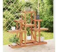 vidaXL Portafiori 110x25x96 cm in Legno Massello di Abete