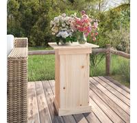 vidaXL Portafiori 40x40x60 cm in Legno Massello di Pino