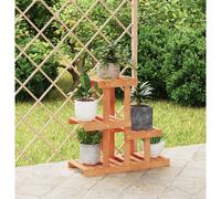vidaXL Portafiori 58x25x51 cm in Legno Massello di Abete