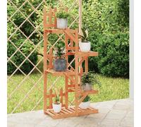 vidaXL Portafiori 60x25x130 cm in Legno Massello di Abete