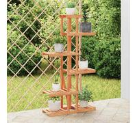 vidaXL Portafiori 75x25x140,5 cm in Legno Massello di Abete