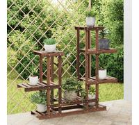 vidaXL Portafiori 95x25x96 cm in Legno Massello di Abete