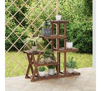 vidaXL Portafiori 95x25x96 cm in Legno Massello di Abete