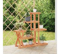 vidaXL Portafiori 95x25x96 cm in Legno Massello di Abete