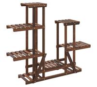 Portafiori 95x25x96 cm in legno massello di abete