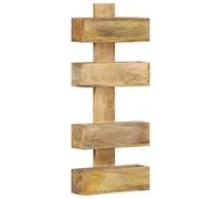 vidaXL Portariviste a Parete 30x11x72 cm in Legno Massello di Mango