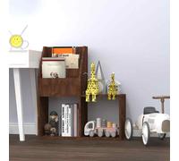 vidaXL Portariviste per Bambini Rovere Marrone 71x30x78,5cm Legno