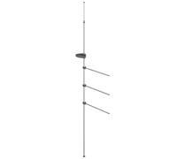 vidaXL Portasciugamani 47x280 cm in Alluminio