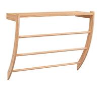 vidaXL Portasciugamani 60x25,5x49 cm in Legno Massello di Noce