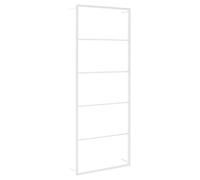vidaXL Portasciugamani Bianco 45x10x115 cm Acciaio