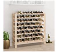 AX Portabottiglie Max80Bottiglie PortaVini Vino 109.5x30x107.5cm Elegante 822536