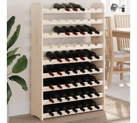 vidaXL Portavini 72,5x25x111,5 cm in Legno Massello di Pino